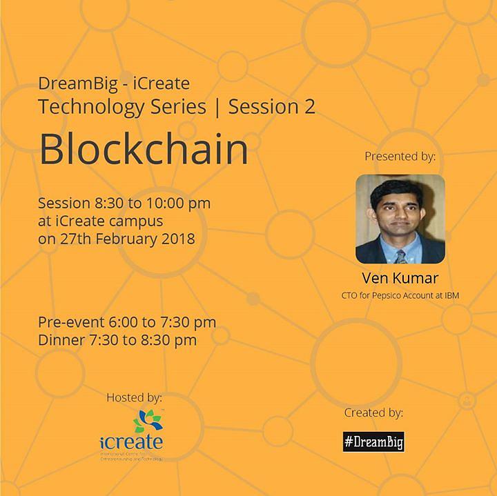 Cover for Blockchain It UP WITH iCREATE!