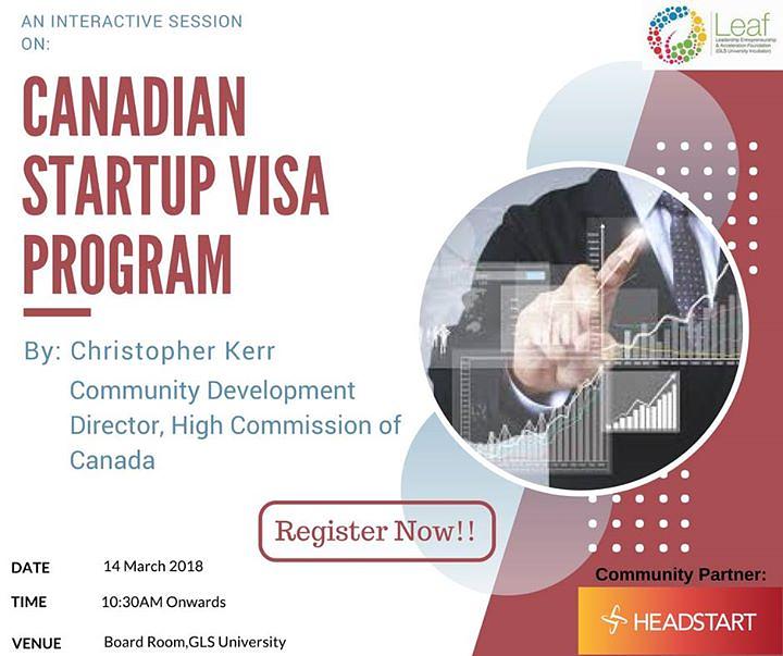 Cover for An Interactive session on: Canadian Startup Visa(SUV) Program