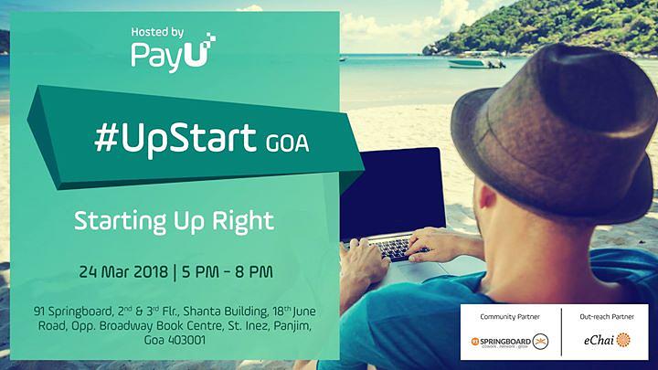 Cover for UpStart Goa - Starting Up Right