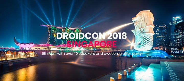 Cover for Droidcon Singapore 2018