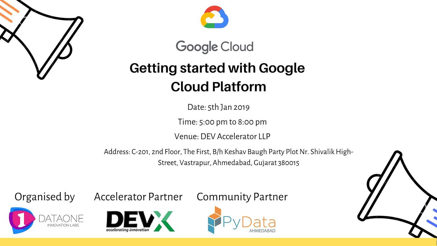 Cover for Getting started with Google Cloud Platform