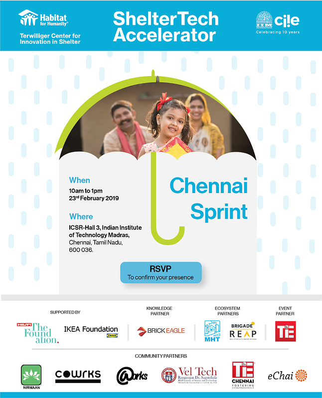 Cover for Future of Housing- ShelterTech Accelerator Chennai Sprint