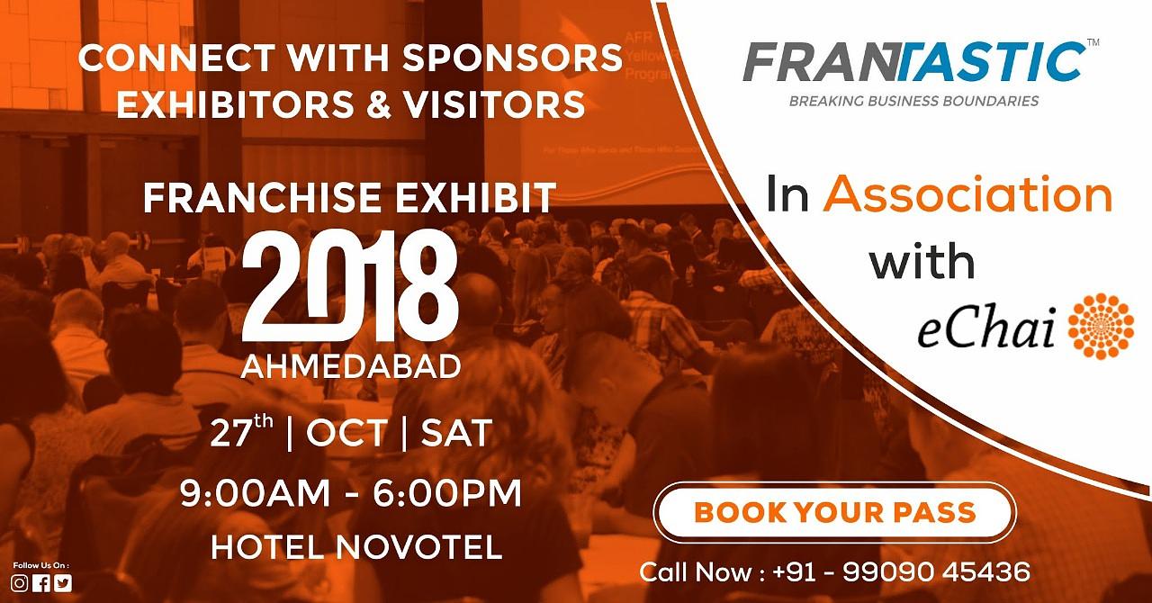 Cover for Franchise Exhibit 2018 Ahmedabad