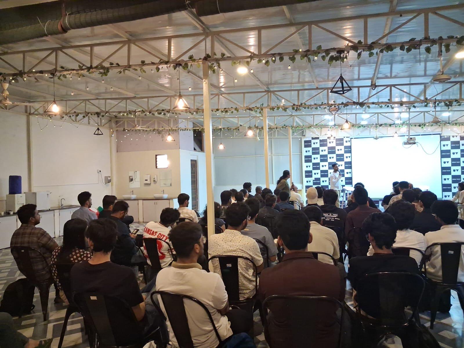Snapshot from Bengaluru Startup Meetup