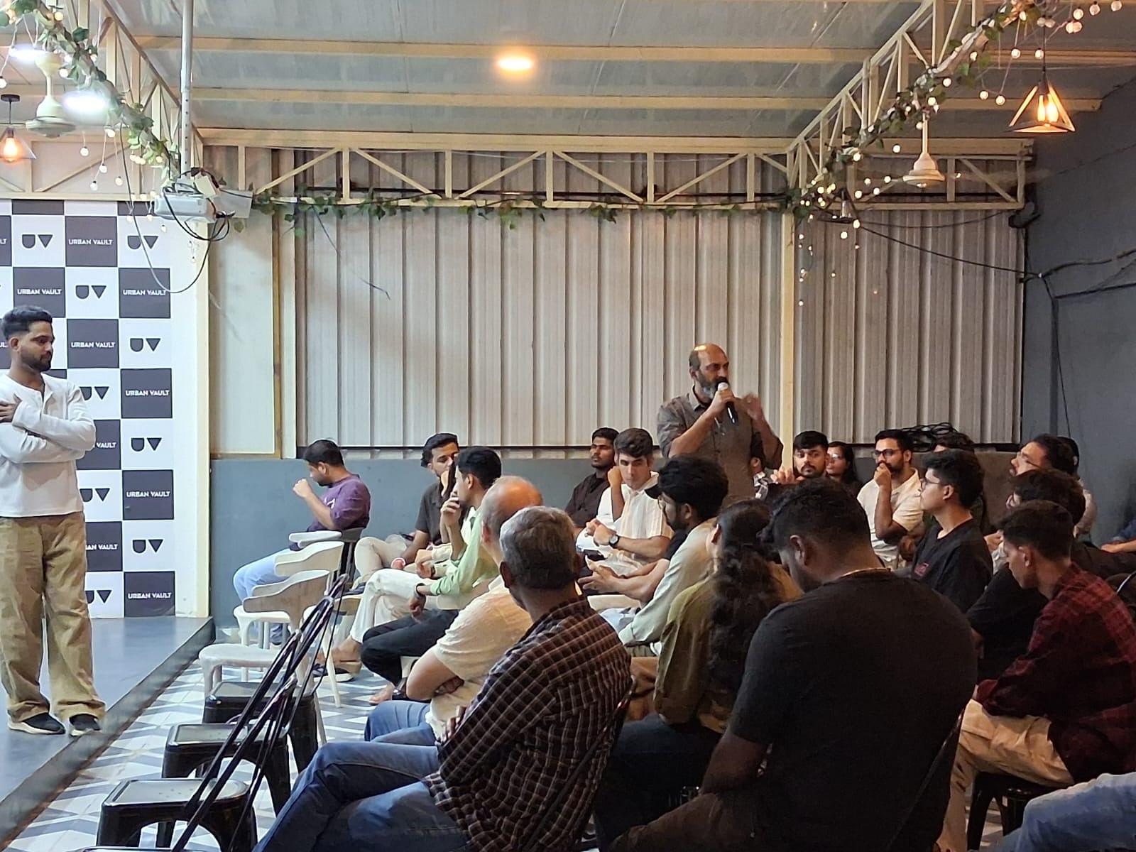 Snapshot from Bengaluru Startup Meetup