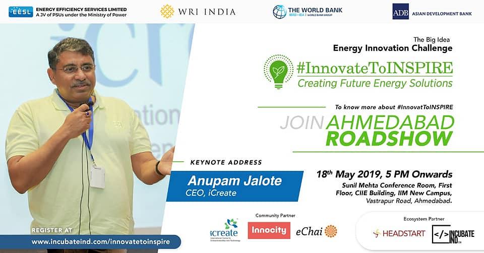 Cover for Energy Innovation Challenge - Ahmedabad Roadshow