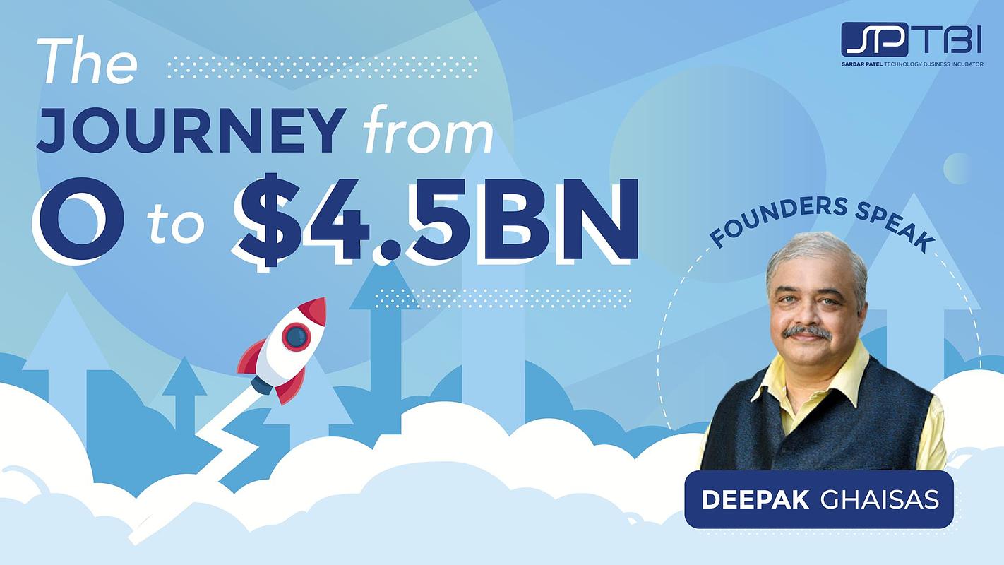 Cover for Founders Speak ft Deepak Ghaisas (Vice Chairman, i-Flex Solutions)