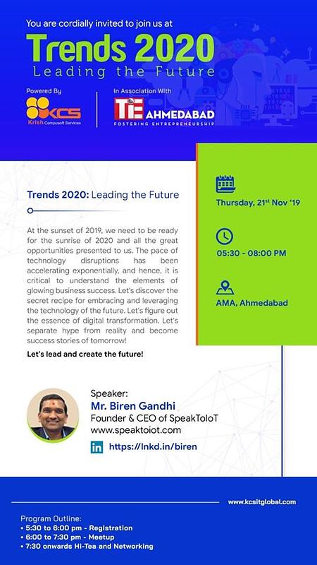 Cover for Trends 2020 - Leading the Future