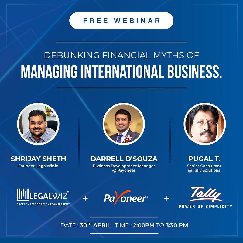 Cover for [eChai Partner Event] Debunking financial myths of managing International Business