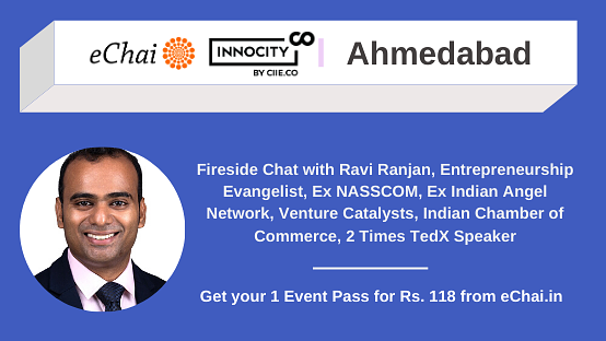 Cover for Fireside Chat w/ Ravi Ranjan, Entrepreneurship Evangelist,Ex Nasscom, IAN, VCats