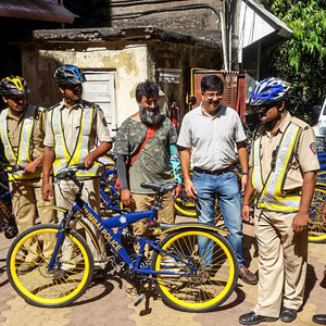 Faisal Thakur - Cyclist, Bicycle designer, Customiser, Innovator, Trendsetter, 