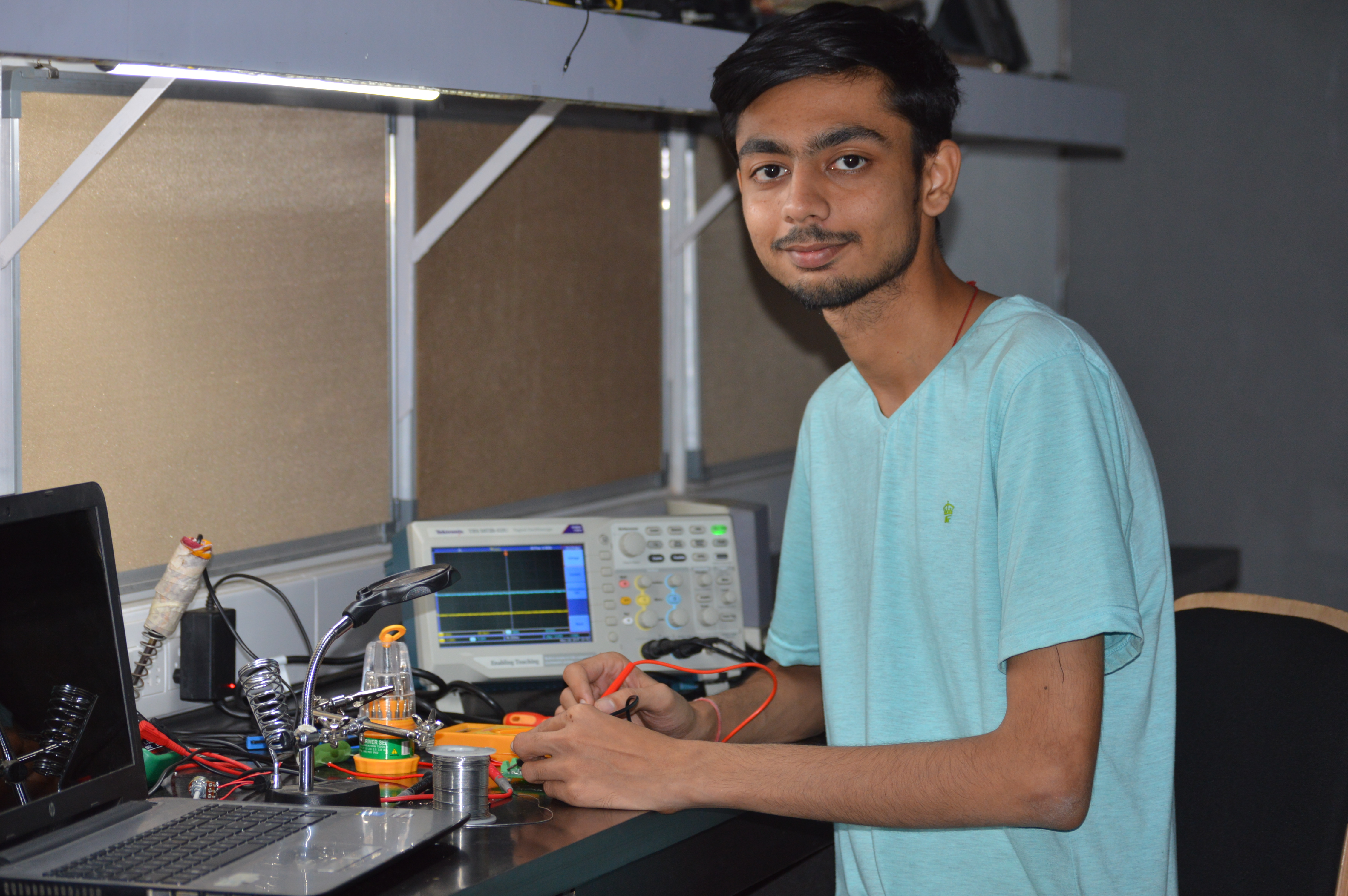 Smit Bhanushali - Lab Manager @ Yuvalay ELab | Electronics Researcher | Educator | Innovator | Maker
