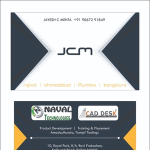 Jayesh C. Mehta - CAD CAM PROFESSIONAL HAVING 10+ YEARS EXPERIENCE