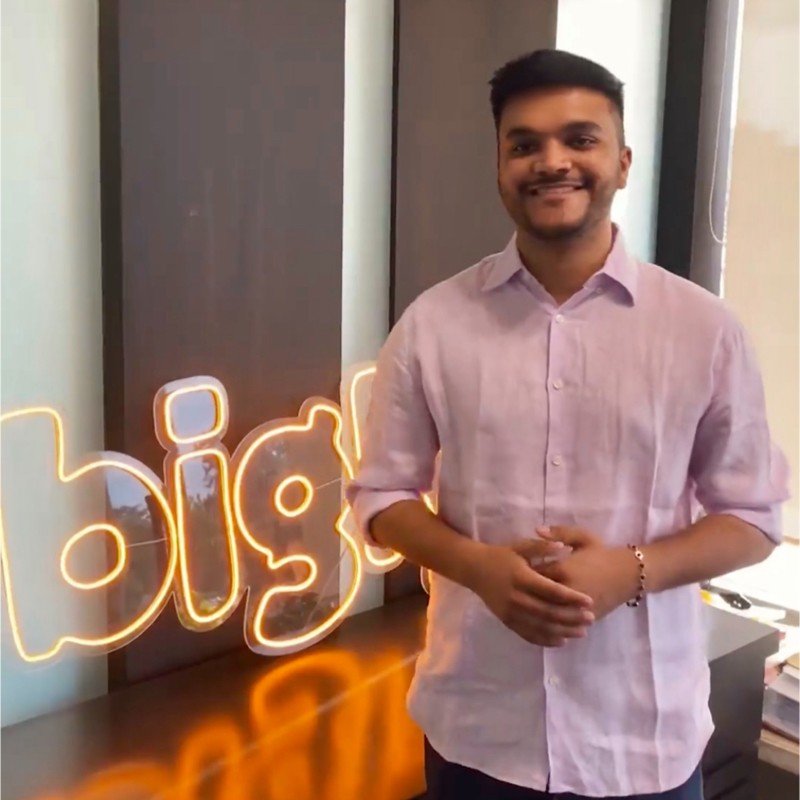 Yash Vakta - Founder, Bigly