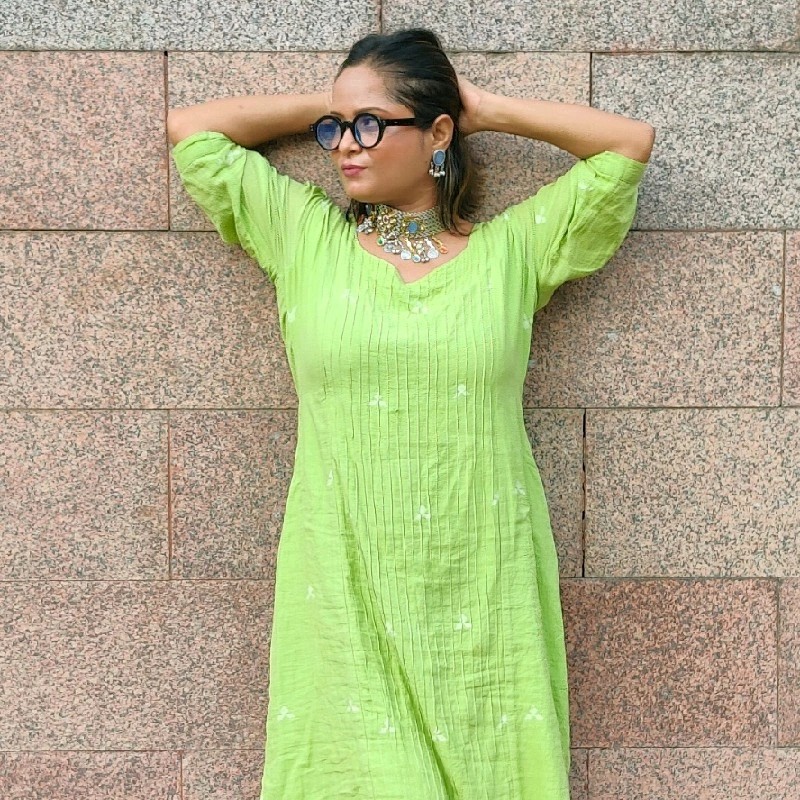 Aasha slSarkar - co founder of Titliya Fashion Studio 