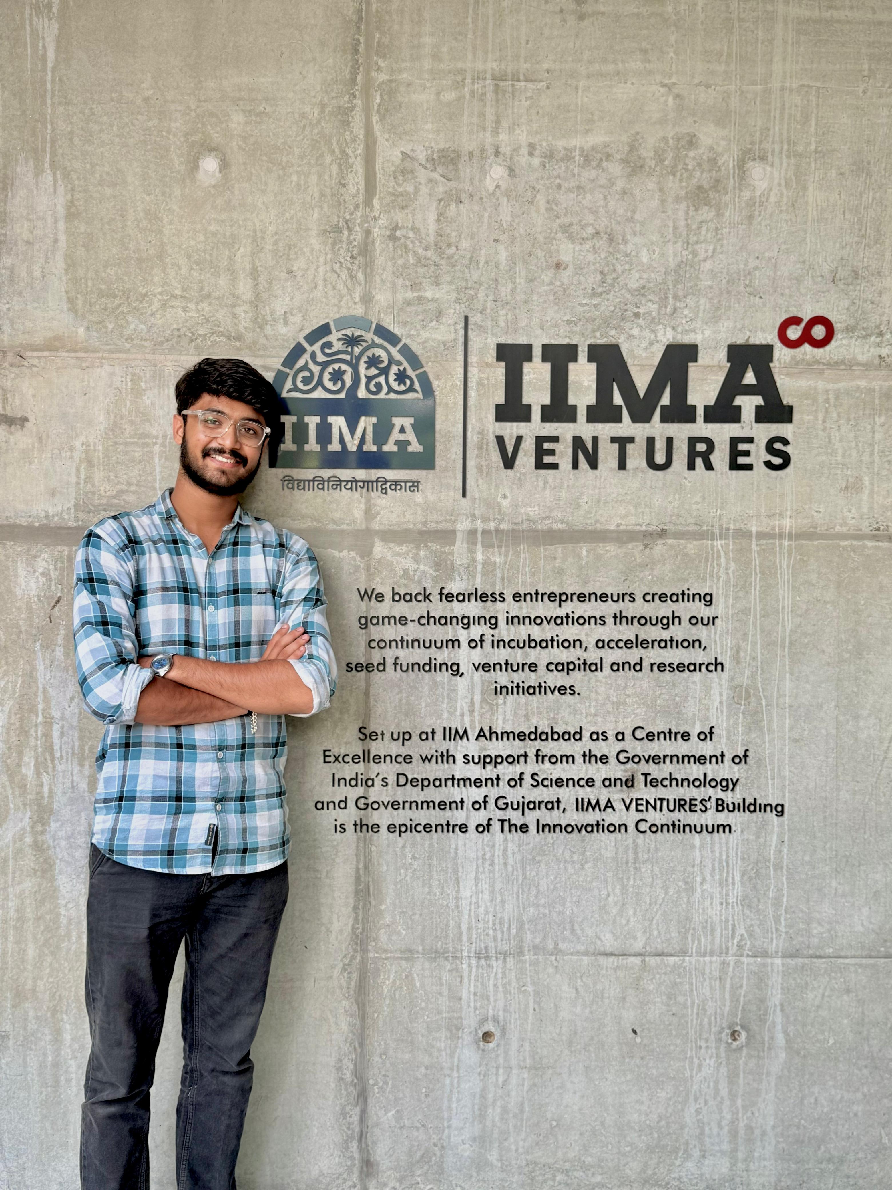 Priyanshu Pandya - Entrepreneurship intern